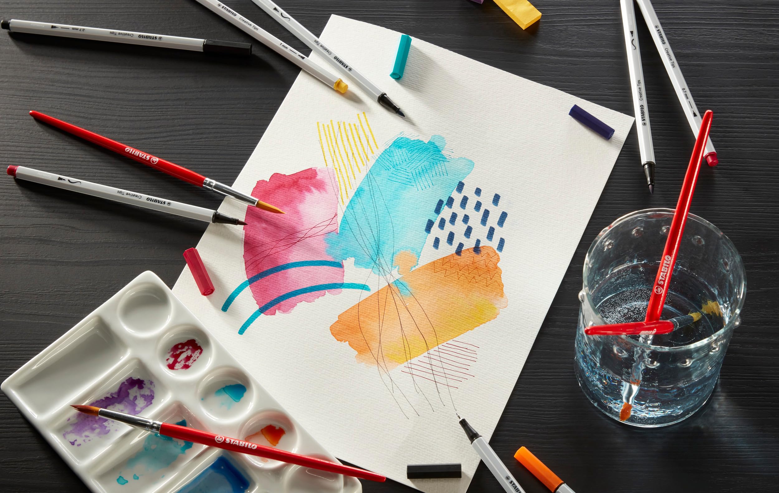 stabilo-creative-tips-set-5-punte-fineliner-e-brush-pen-68 image 7