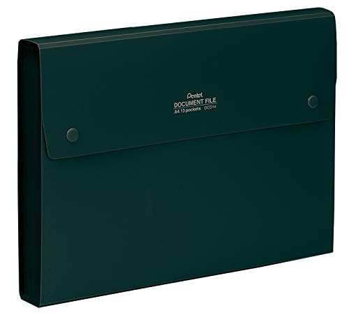 pentel-recycology-dcd14-portadocumenti-a4-nero-13-scomparti image 8