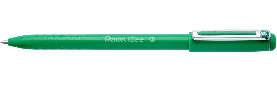 pentel-izee-bx457-penna-sfera-0-7-mm-verde-confezione-12-pezzi image 1