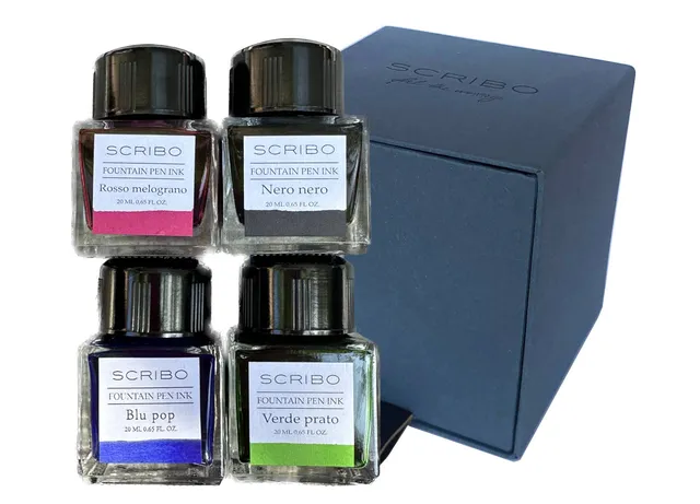 scribo-mini-ink-collection-art-limited-edition-set-4-inchiostri-20ml image 1