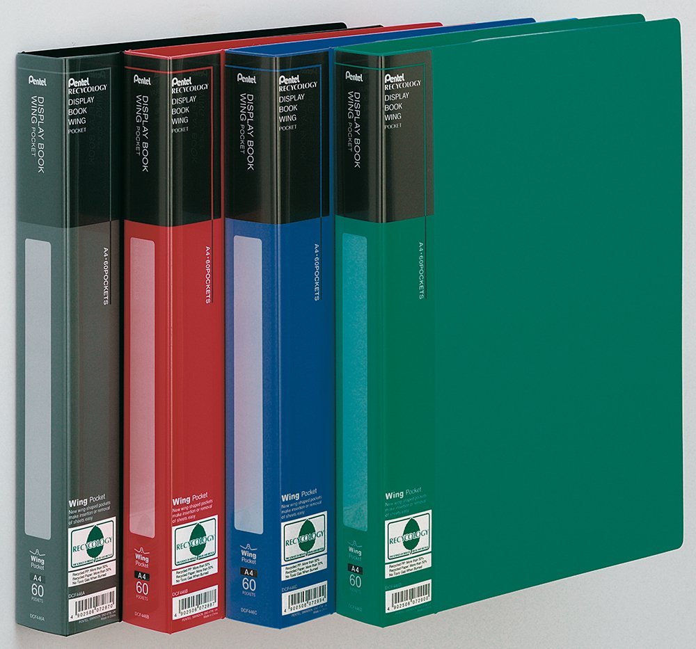 pentel-recycology-dcf446-portalistino-a4-60-buste-verde image 2