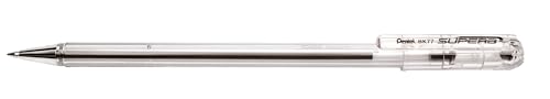 pentel-superb-bk77-penna-a-sfera-nera-0-7-mm-confezione-12-pezzi image 4