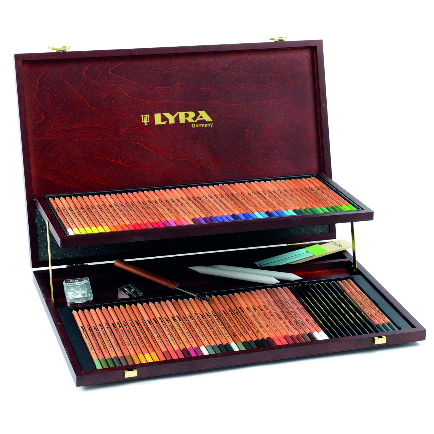 lyra-rembrandt-aquarell-matite-colorate-acquerellabili-confezione-prestige-legno image 5