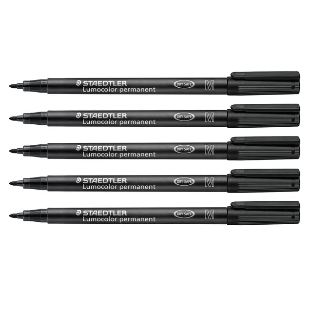 staedtler-pennarello-permanente-nero-1-0-mm-impermeabile-ricaricabile image 1