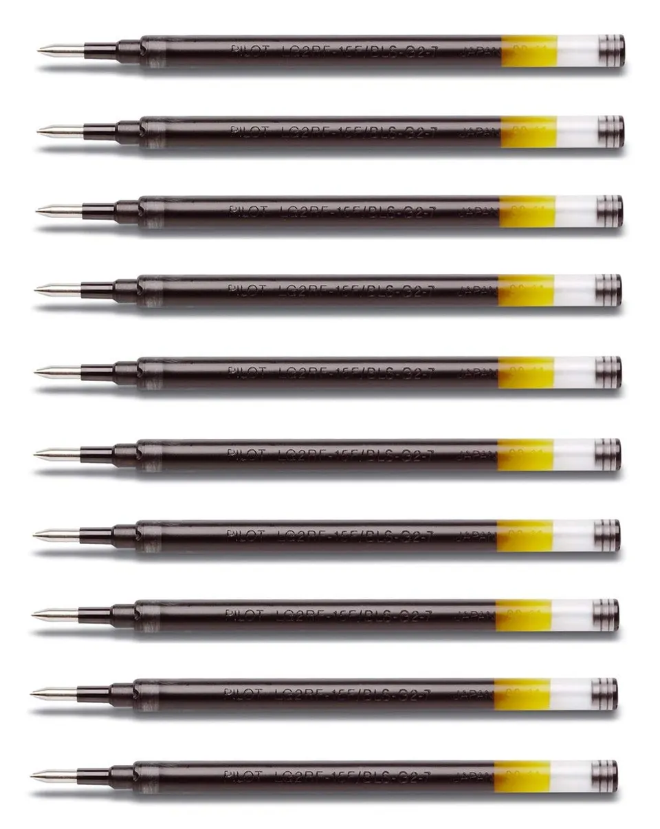 pilot-g2-07-ricariche-penna-gel-nero-punta-0-7-mm-tratto-0-4-mm-set-10-pezzi image 1
