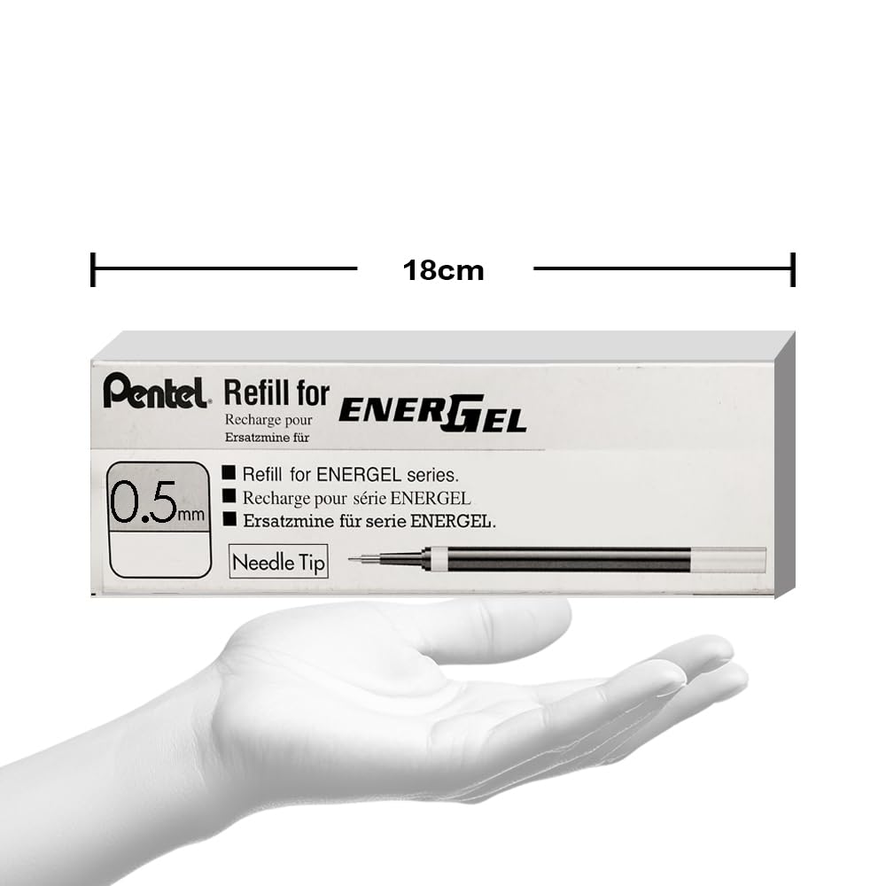 pentel-lrn5-ricarica-energel-0-5-mm-rosso-confezione-12-pezzi image 8