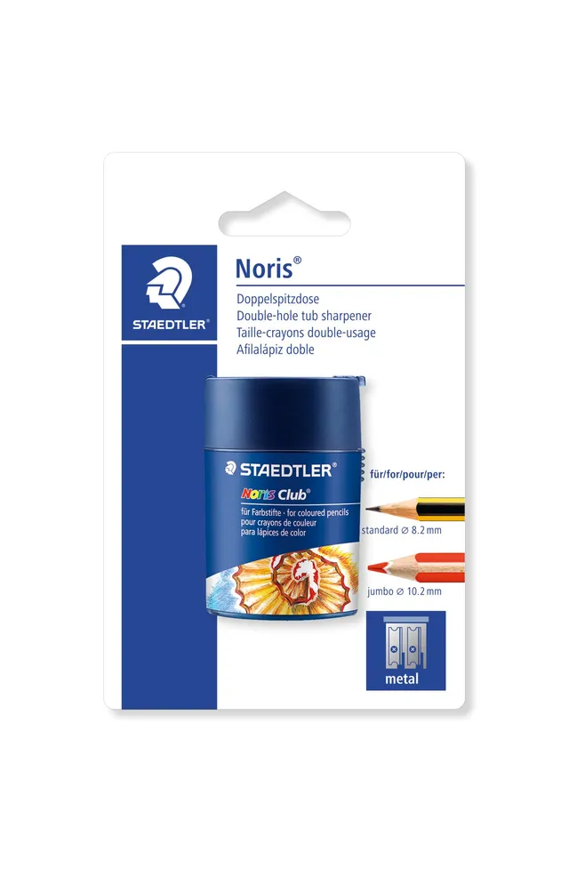 staedtler-noris-512-002bkd-temperino-a-due-fori-con-serbatoio-blu image 1