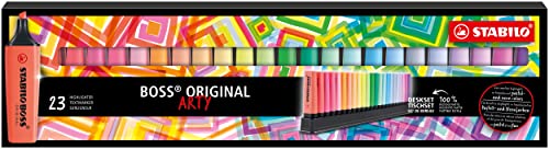 stabilo-boss-original-desk-set-arty-edition-23-evidenziatori-neon-pastel image 5