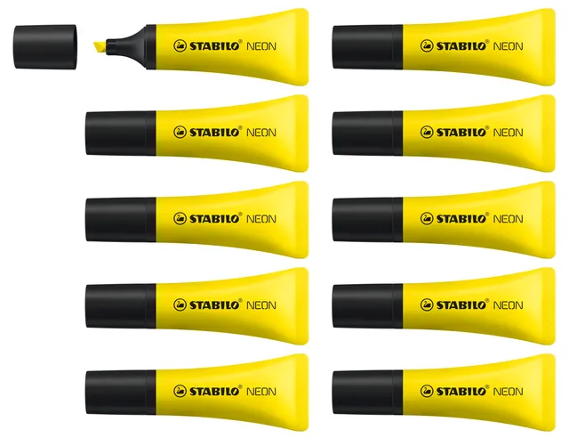 stabilo-neon-evidenziatore-punta-2-5-mm-5-colori-fluorescenti image 1