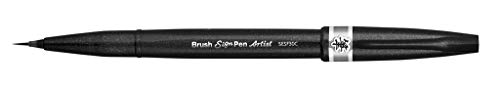 pentel-brush-sign-pen-artist-sesf30-pennarello-punta-pennello-grigio image 7