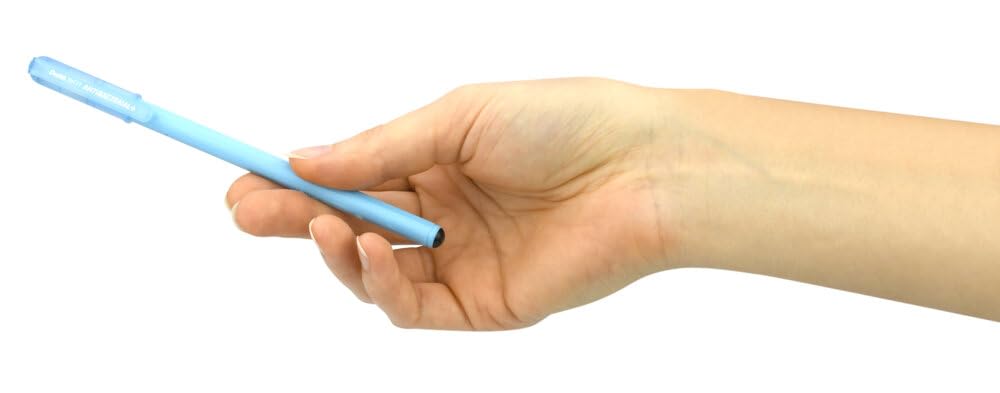 pentel-bk77ab-superb-antibacterial-penna-a-sfera-0-7-mm-blu-confezione-12-pz image 5