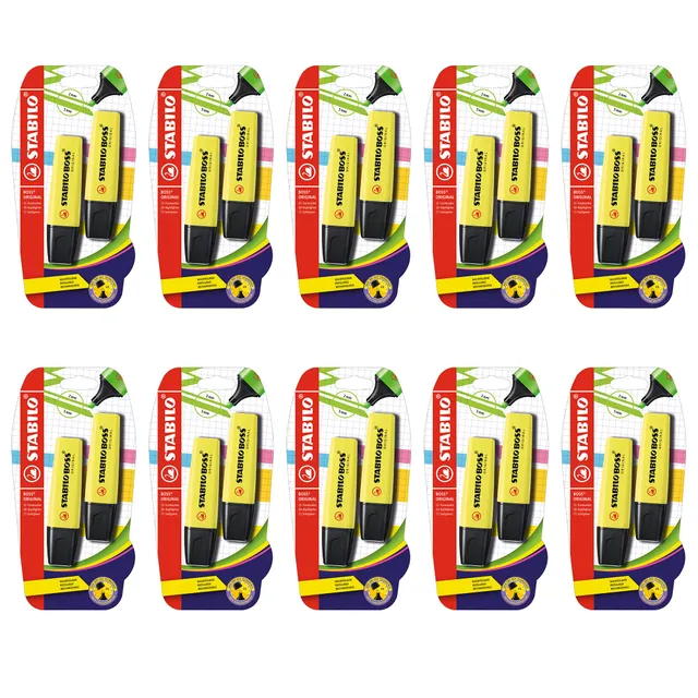 stabilo-boss-original-evidenziatore-a-scalpello-2-5-mm image 1