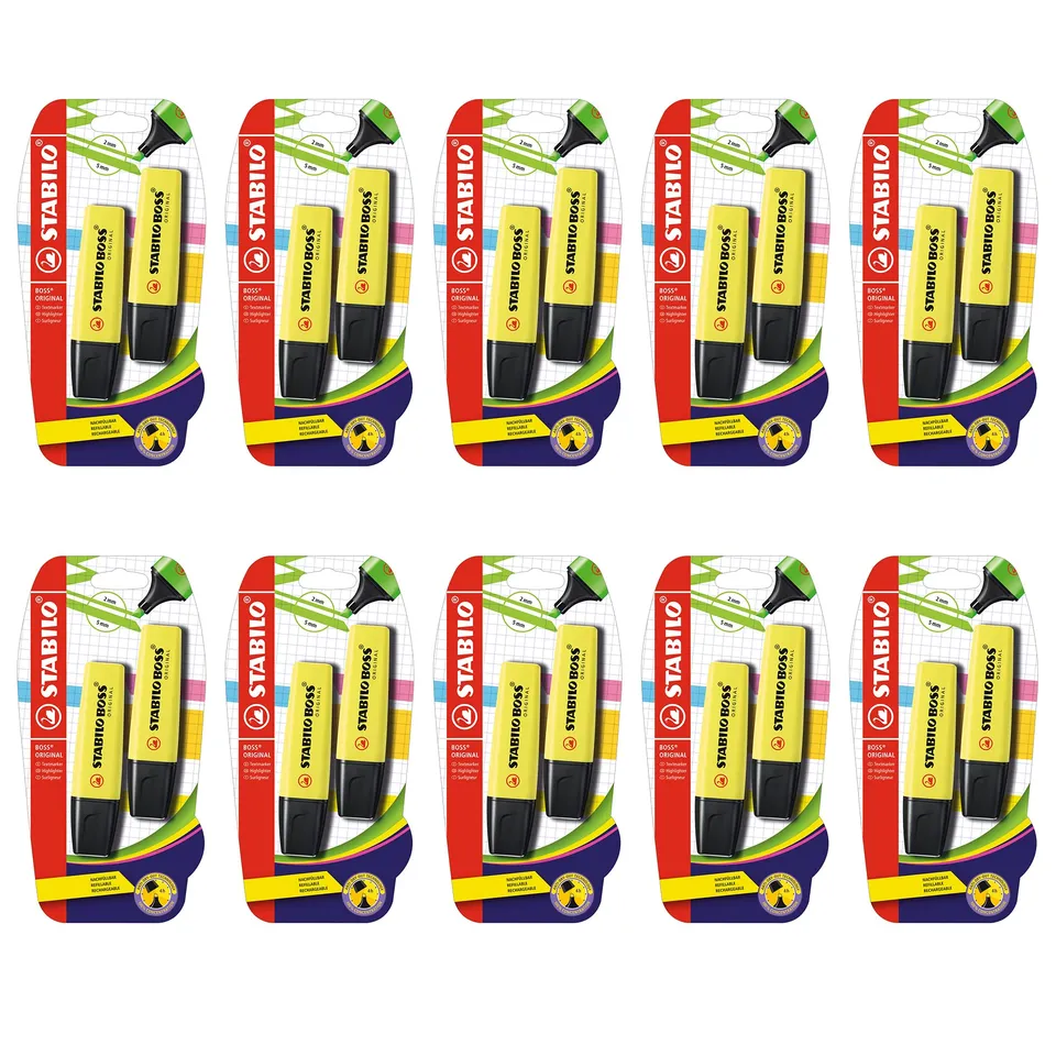 stabilo-boss-original-evidenziatore-a-scalpello-2-5-mm image 1