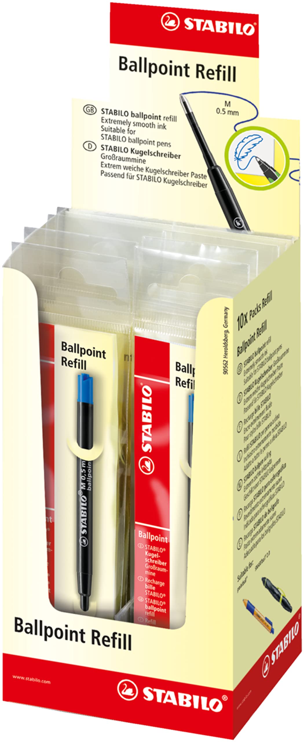 stabilo-refill-ricarica-per-penna-a-sfera-pointball-0-5-mm image 6