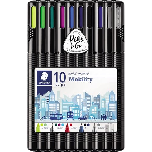 staedtler-triplus-mobility-34-sb10ms-box-scrivania-10-pezzi-assortiti image 3