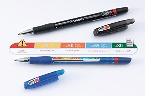 stabilo-exam-grade-penna-a-sfera-ricaricabile-0-45-mm-nero-blu-rosso image 7