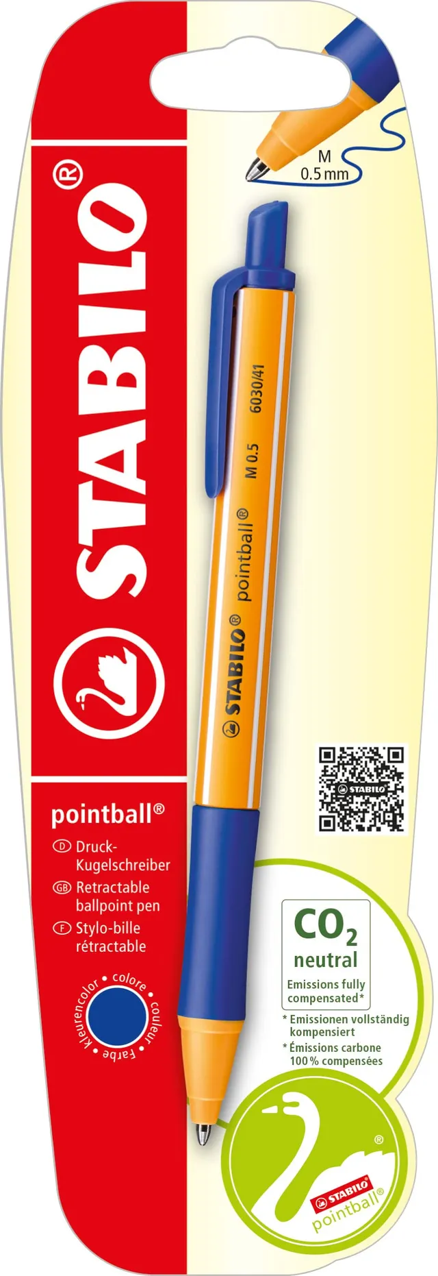 stabilo-pointball-penna-a-sfera-a-scatto-0-5-mm-2 image 1