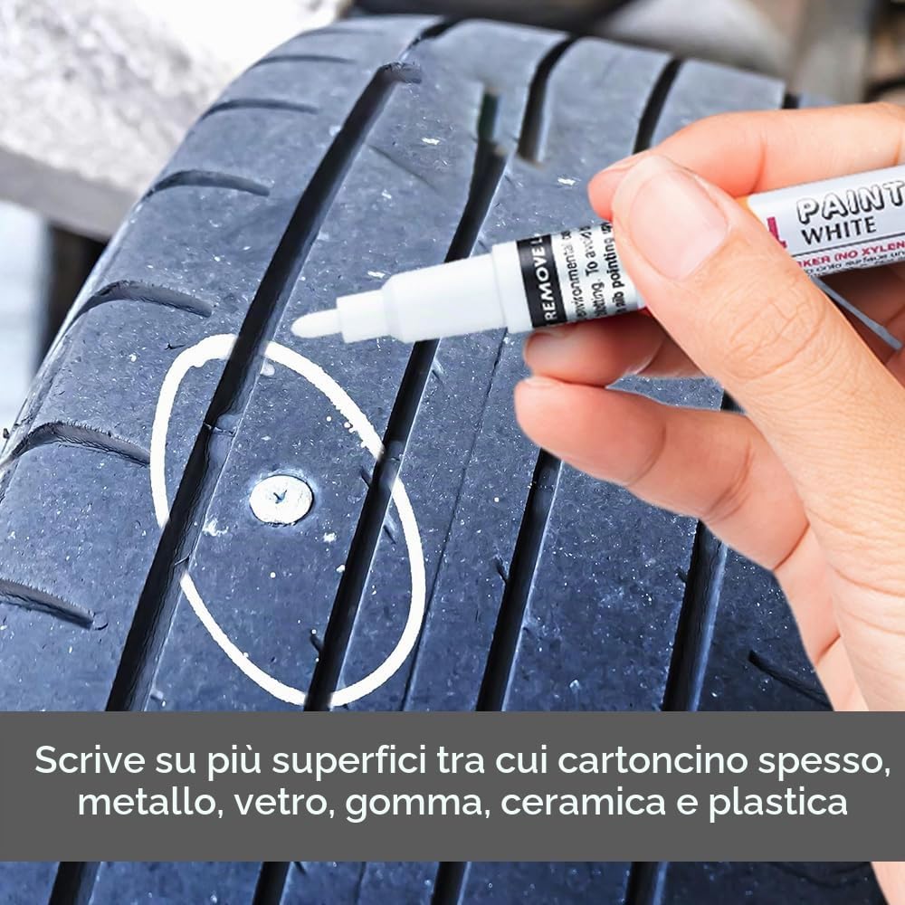 pentel-msp10-paint-marker-marcatore-a-vernice-punta-fine-2-9-mm-bianco-confezion image 4