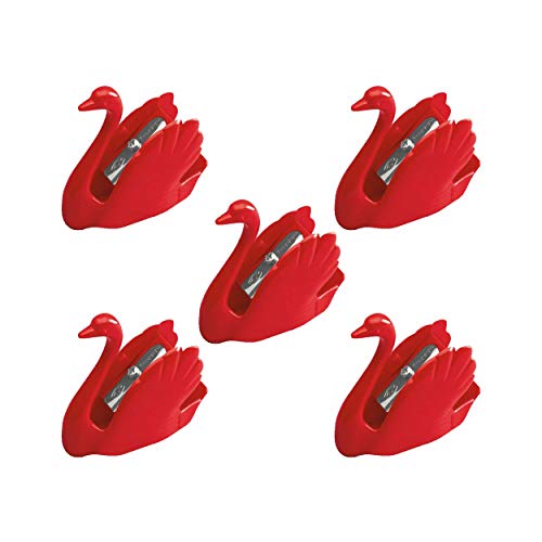 stabilo-swano-temperino-cigno-rosso-confezione-5-pezzi image 3