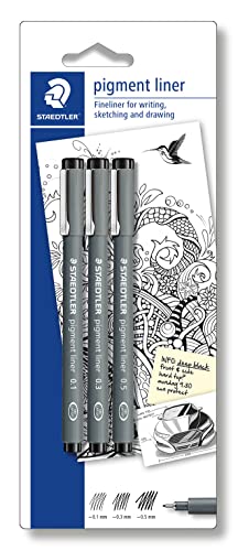 staedtler-pigment-liner-penna-tecnica-nera-set-3-pz image 7