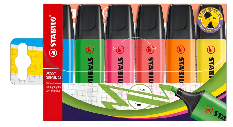 stabilo-boss-original-evidenziatore-punta-a-scalpello image 1