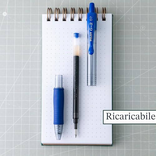 pilot-g2-07-penna-roller-gel-retrattile-blu-0-7-mm-confezione-da-6 image 5