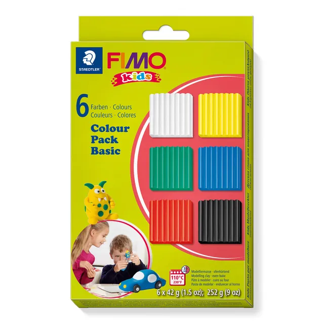 staedtler-fimo-kids-8032-pasta-modellabile-set-6-panetti-x-42-g image 1