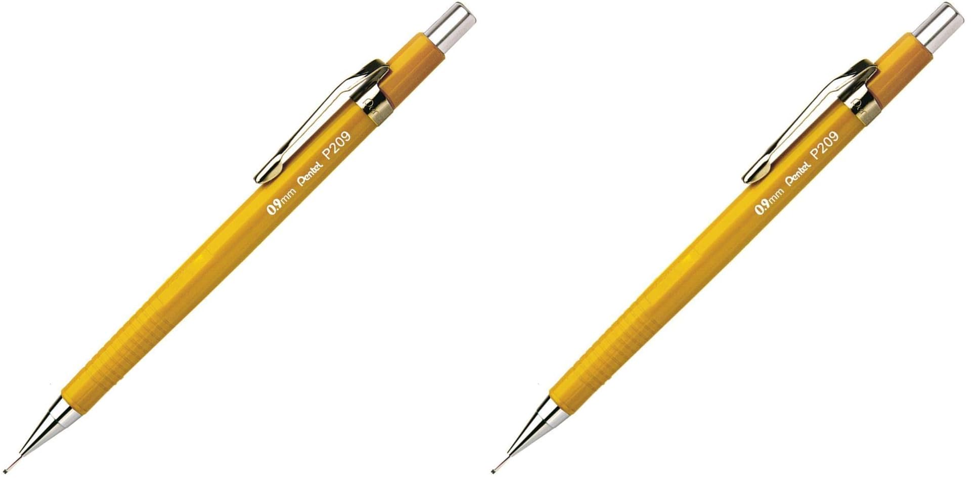 pentel-sharp-p200-portamine-0-9-mm-fusto-giallo image 6