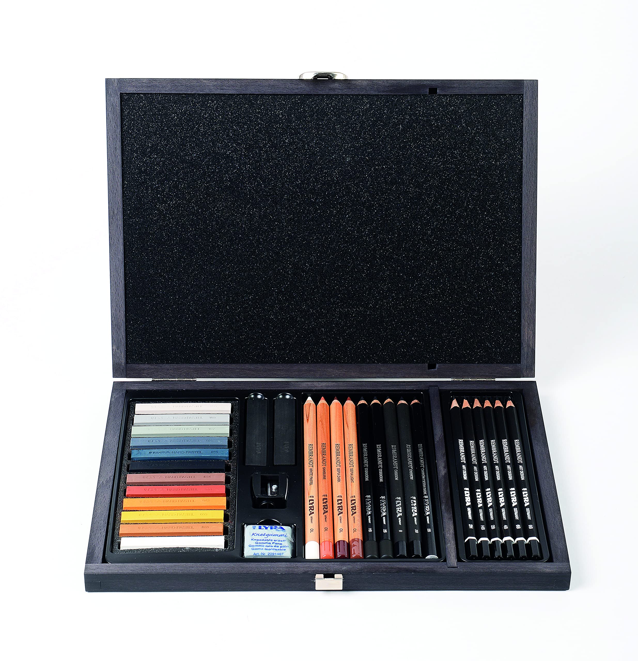 lyra-rembrandt-set-disegno-31-pezzi-in-scatola-di-legno image 1