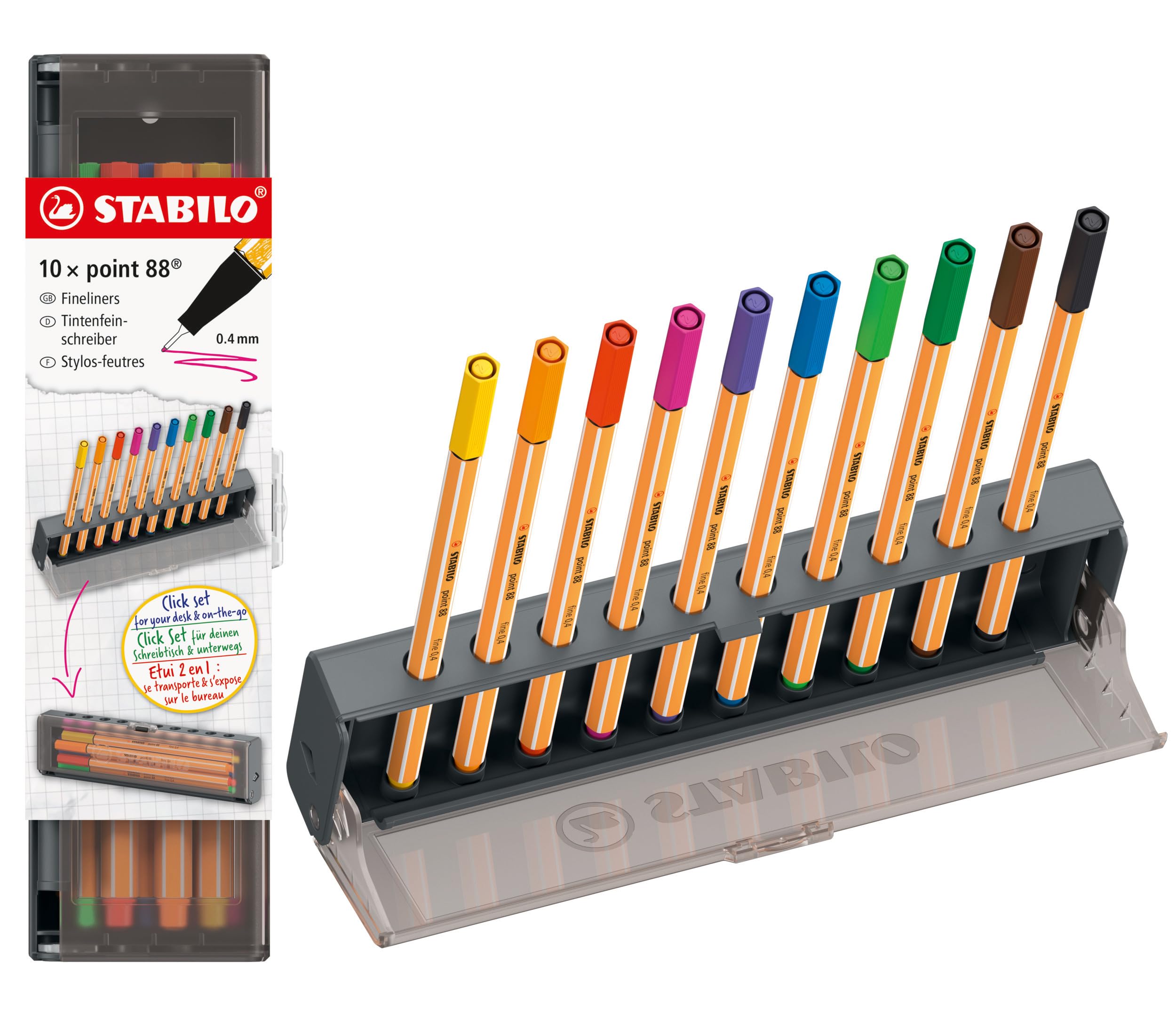stabilo-point-88-fineliner-0-4-mm-punta-in-metallo image 1