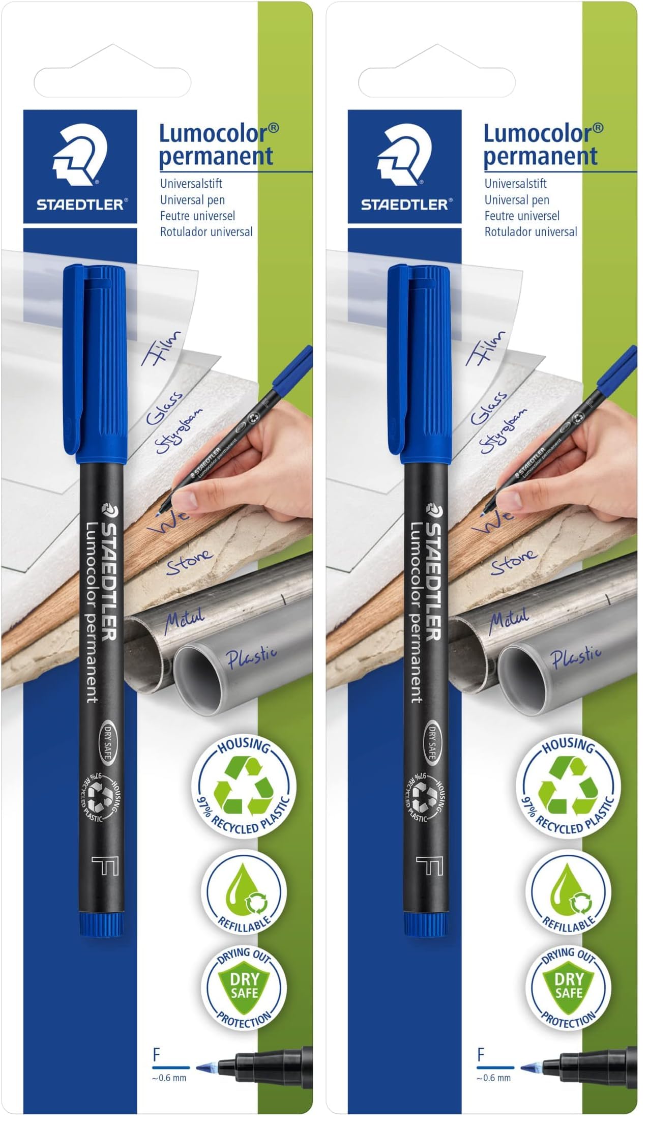 staedtler-318-3-lumocolor-pennarello-universale-permanente-f-0-6-mm-blu-1-pz image 6