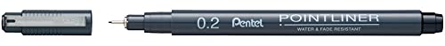 pentel-s20p-pointliner-nero-0-2-mm-confezione-da-12 image 8