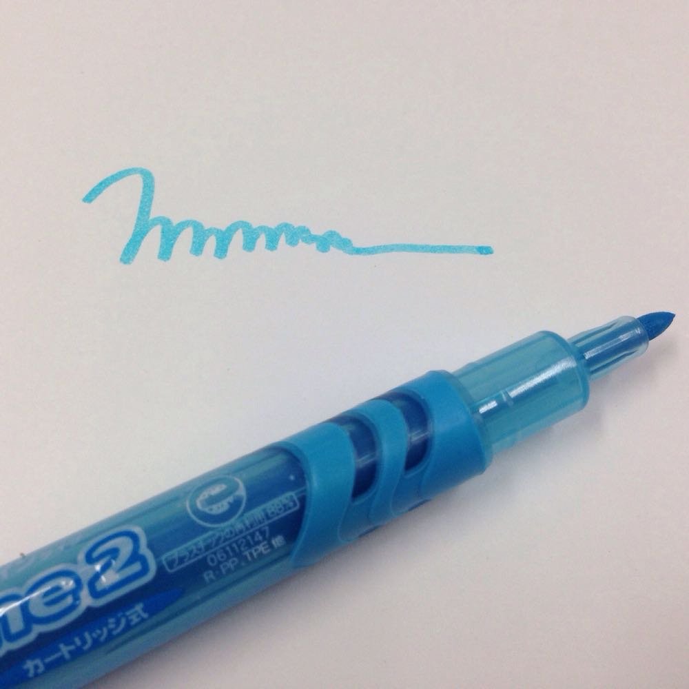 pentel-slw10-e-line2-evidenziatore-doppia-punta-azzurro-confezione-10-pezzi image 4