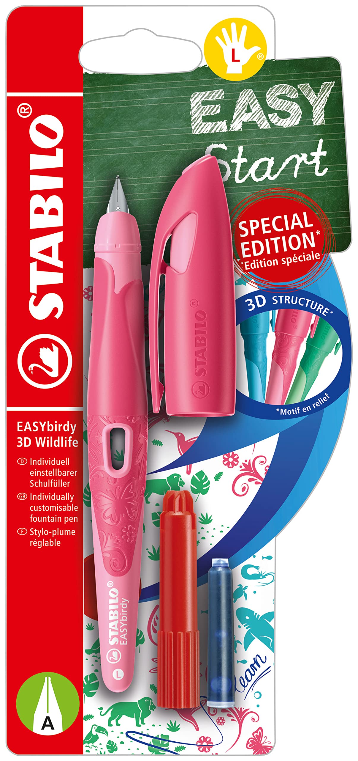stabilo-easybirdy-penna-stilografica-ergonomica-per-bambini image 1