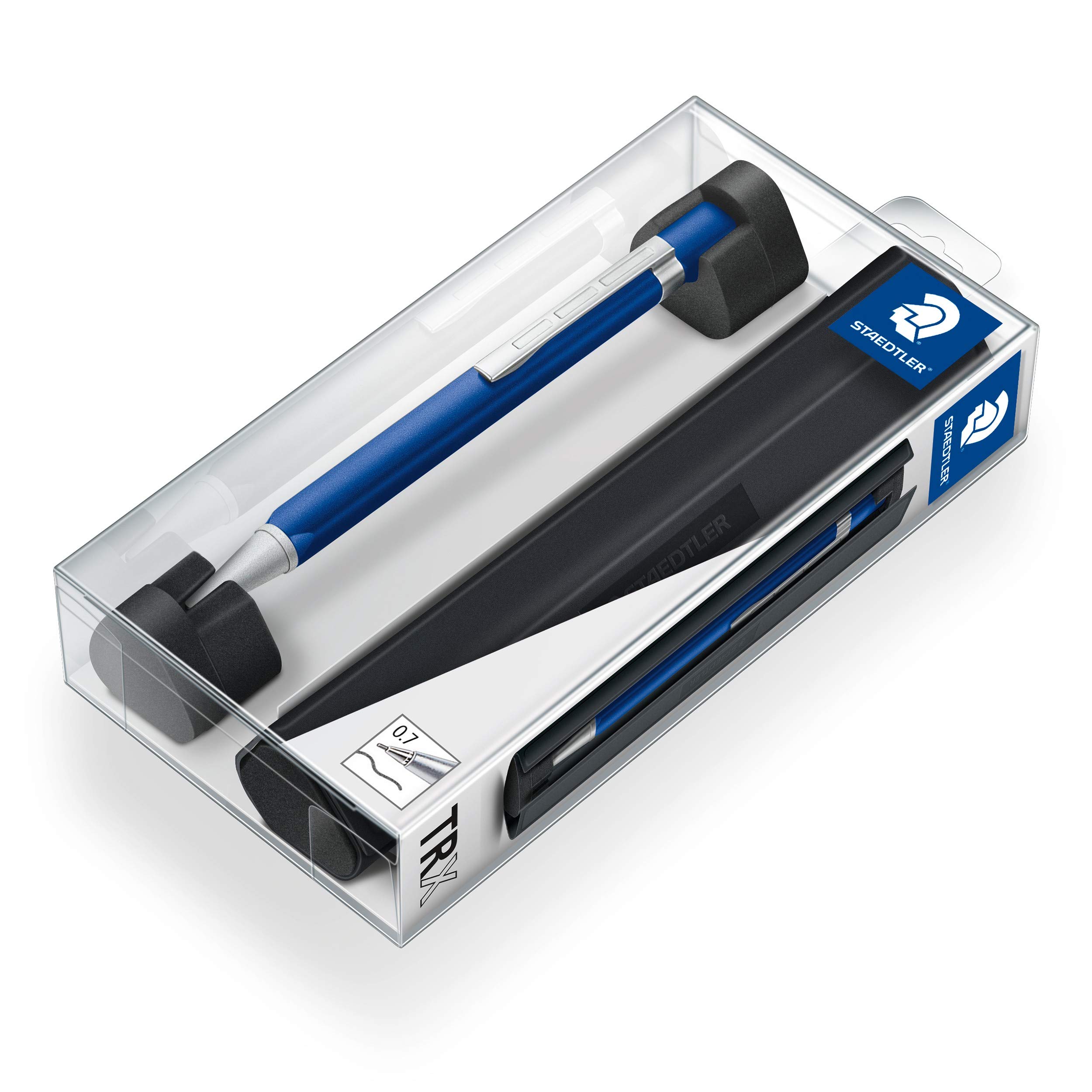 staedtler-trx-766-portamine-girevole-triangolare-0-7-mm-blu image 2
