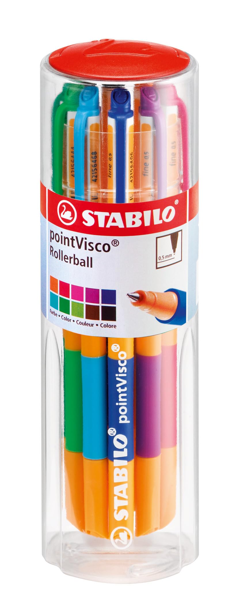 stabilo-pointvisco-penna-roller-gel-0-5-mm-3 image 1