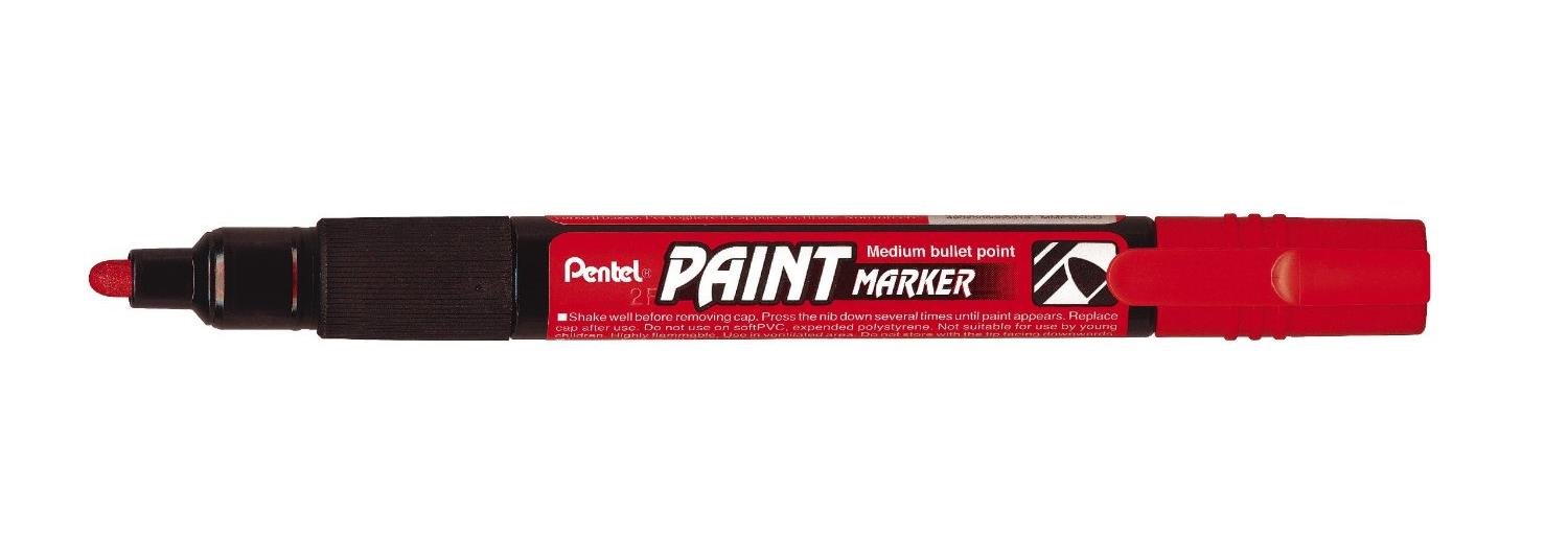 pentel-mmp20-paint-marker-vernice-permanente-arancione-3-0-mm image 2