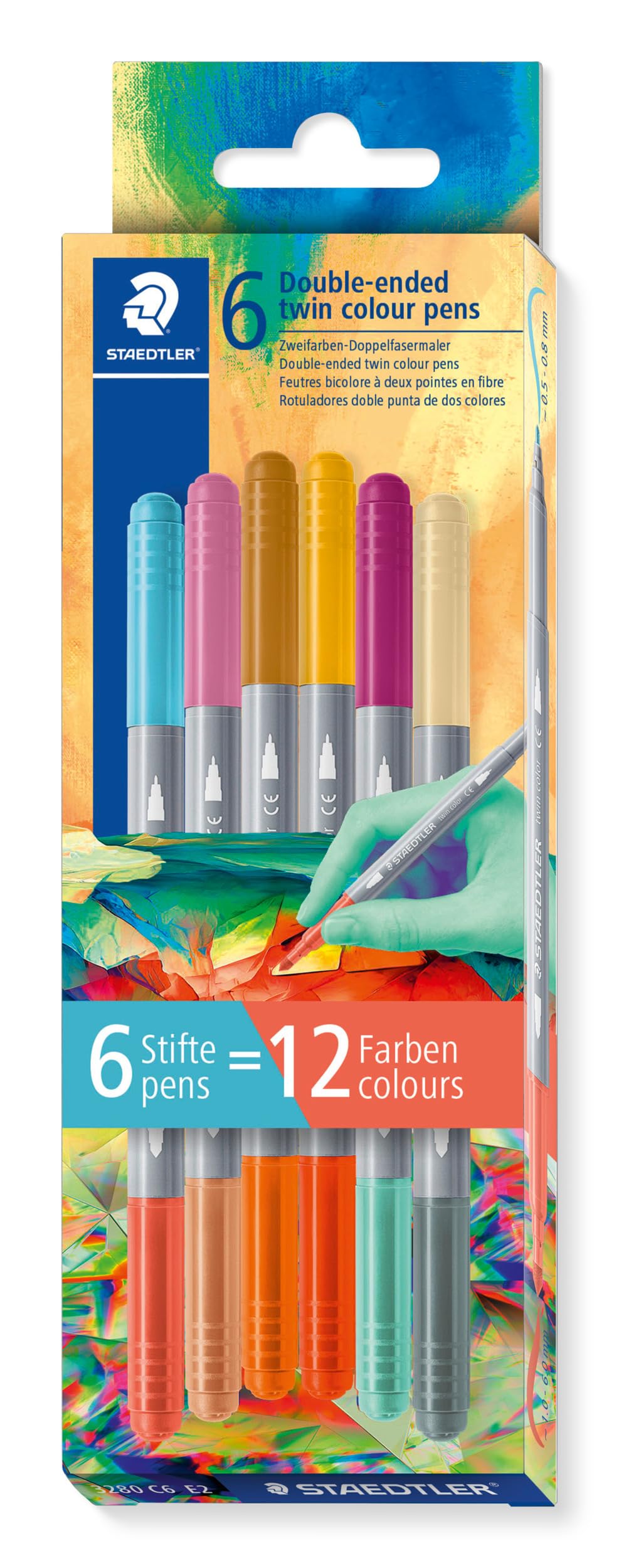 staedtler-ball-4230-multiverse-penna-a-sfera-triangolare-m-1-0-mm-astuccio-8-pen image 8