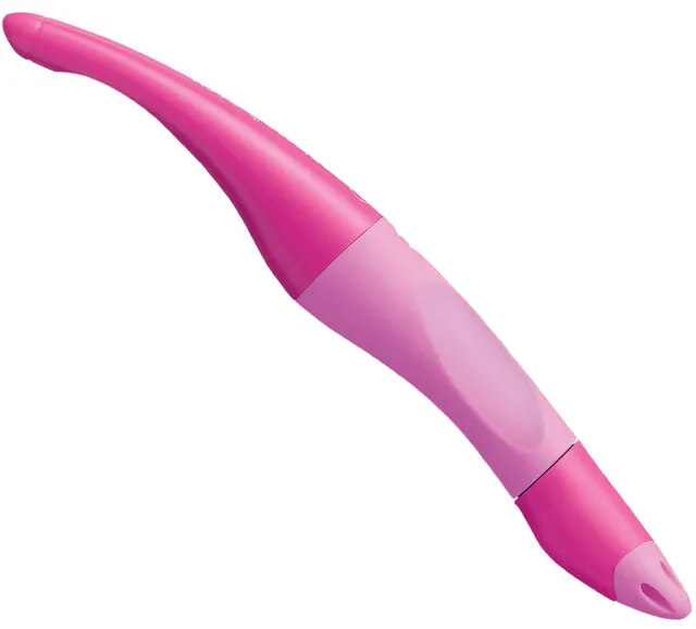 stabilo-easyoriginal-penna-roller-ergonomica-per-mancini-rosa-cartuccia-blu image 1