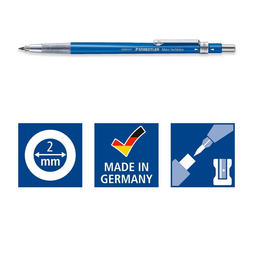 staedtler-mars-technico-780-c-pr5-confezione-5-1-portamine-2-mm-hb image 4