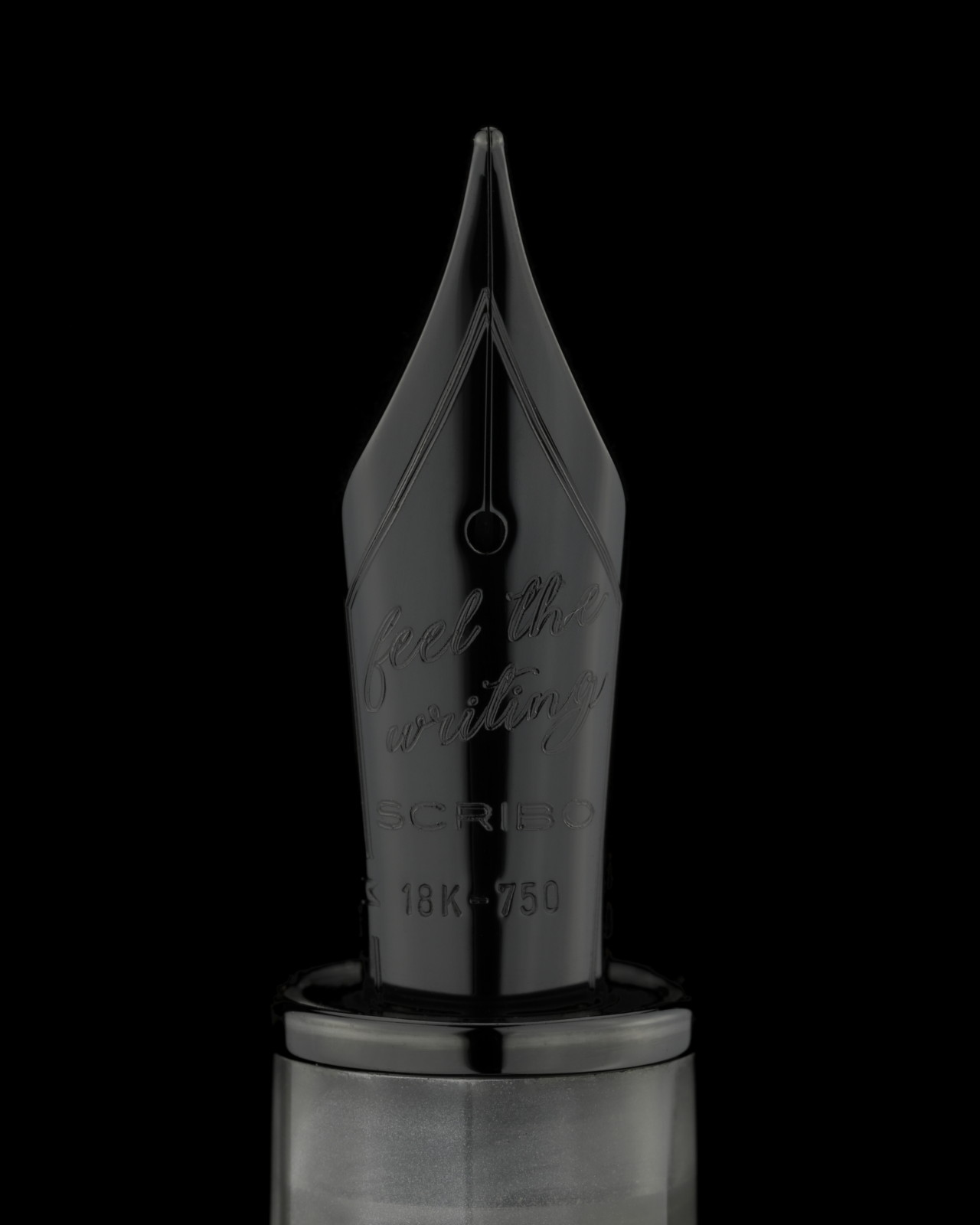 scribo-feel-grigio-notte-stilografica-grigio-madreperla-219-esemplari image 3