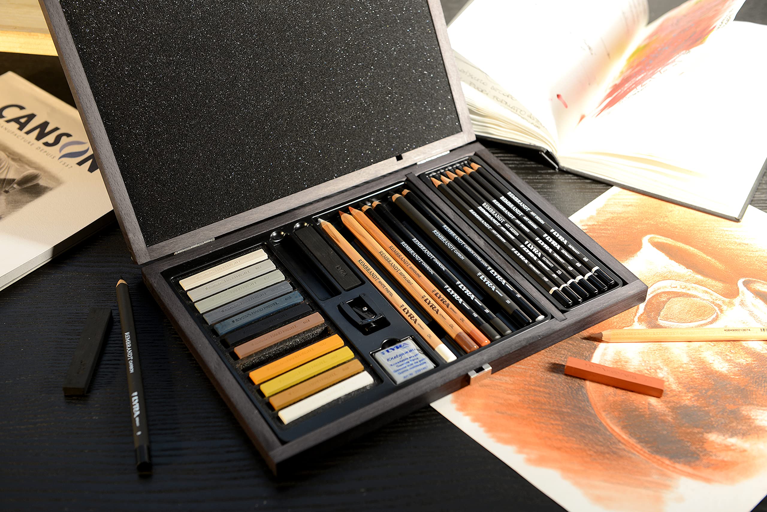 lyra-rembrandt-set-disegno-31-pezzi-in-scatola-di-legno image 8