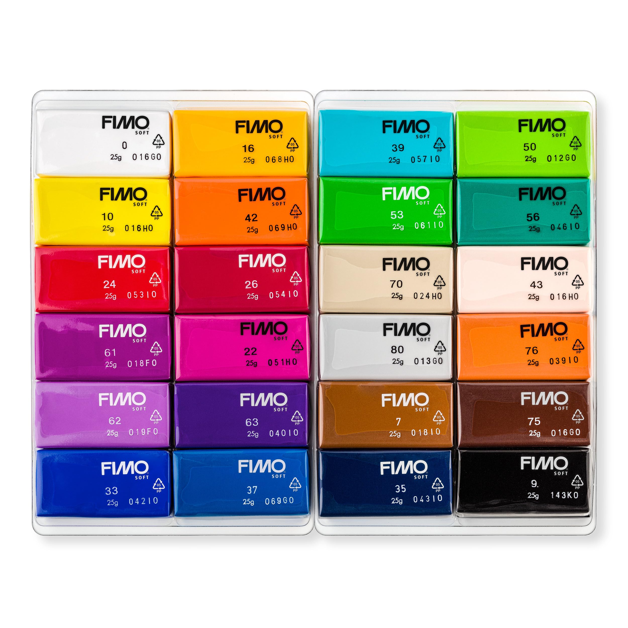 staedtler-fimo-soft-pasta-modellabile-24-colori-basic-600-g image 2