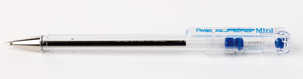 pentel-superb-bk77s-penna-a-sfera-mini-0-7-mm-6-colori-assortiti image 2
