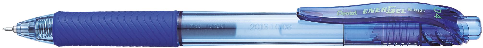 pentel-energel-x-bln104-roller-a-scatto-0-4-mm-rosso-12-pezzi image 6