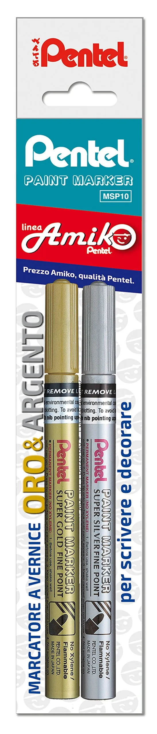 pentel-msp10-amiko-paint-marker-punta-fine-2-9-mm image 1